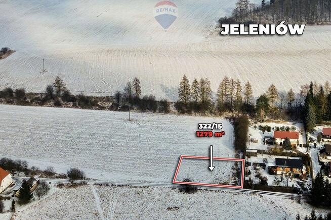 Działka budowlana z mediami, blisko DK8