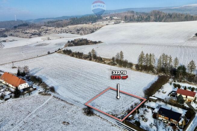 Działka budowlana z mediami, blisko DK8