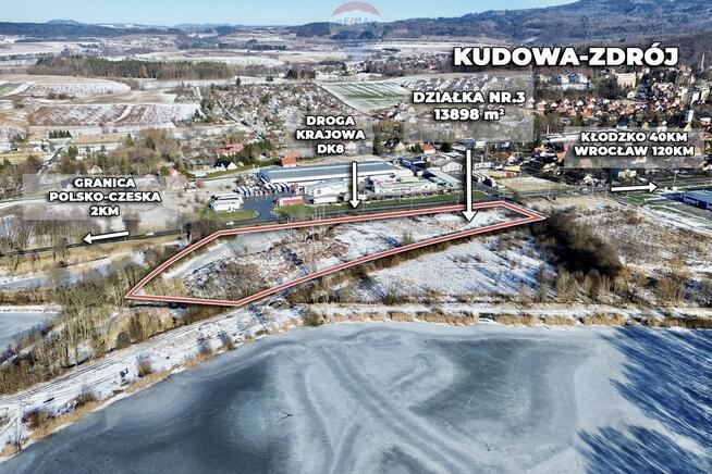 Inwestycyjna działka przy granicy PL–CZ