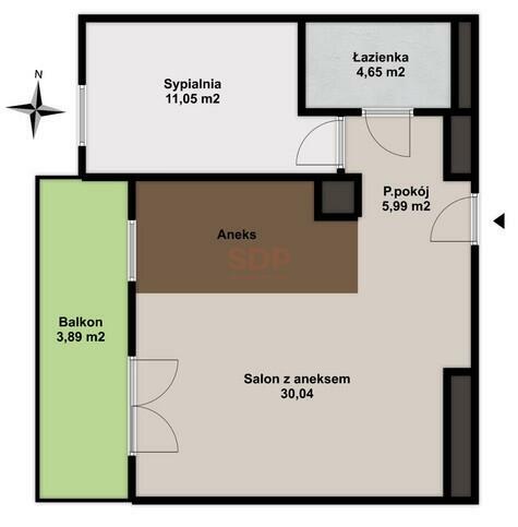 Mieszkanie Wrocław Krzyki, Jagodno, Komedy Krzysztofa