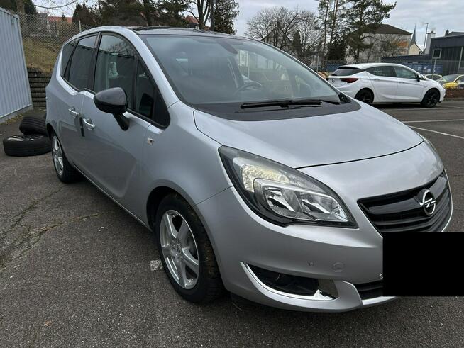 Meriva 1.4 Color Edition 140km nav LED czujniki BEZWYPADEK serwis 2015