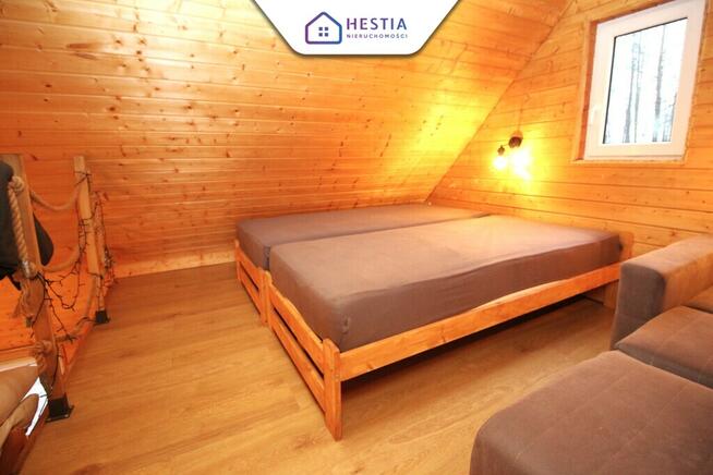 Domek nad jeziorem 60 km od Szczecina