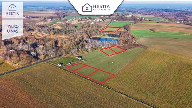 Tylko 75 zł/ m2 - działki pod Stargardem