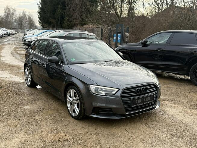 Audi A3 4xSLine*FullLED*S*Tronic*Navi*MMI*Skóra*Alkantara*Alu*18*PDC*Grzane*Fo