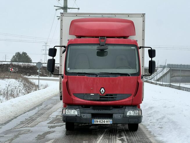 Renault MIDLUM 180 DXI Kontener 18 Euro Palet, Poduszki, EURO 5 Przebieg Udokumentowany , Automat ,