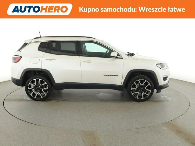 Jeep Compass 4x4 automat półskóra panorama navi klima auto grzane fotele kamera