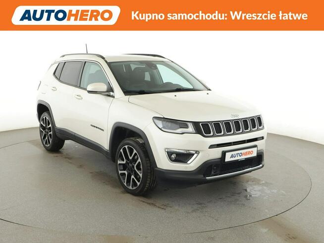 Jeep Compass 4x4 automat półskóra panorama navi klima auto grzane fotele kamera