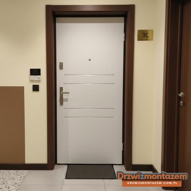 DRZWI ZEWNĘTRZNE ANTYWŁAMANIOWE Z MONTAŻEM