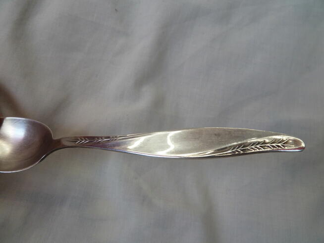 stara kolekcjonerska platerowana łyżeczka HEFRA d. Fraget