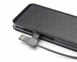 Power bank GRAND 12 000 mAh z oprawą eko skóry