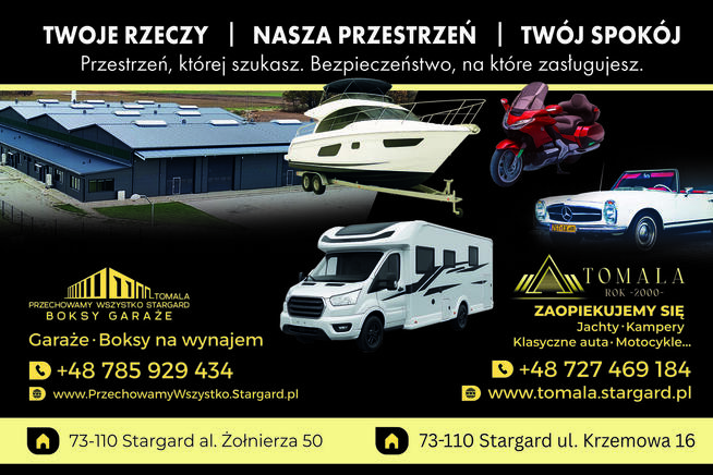 Garaże , Boksy lub Miejsce na Wynajem Przechowywanie