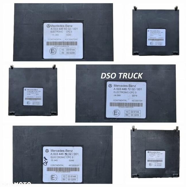 Sterownik Komputer Modul CPC3 A0034462802 001 Mercedes ACTRO