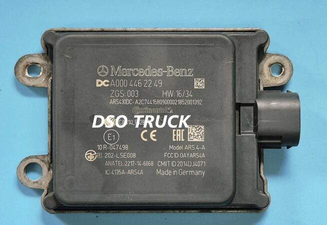Radar distronic czujnik modul A0004462249 Mercedes MP4