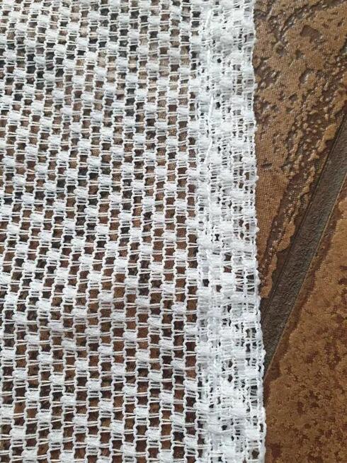 Firanka biała żakardowa 575 x 225