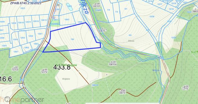 Działka budowlana Wilcza gm. Kłodzko