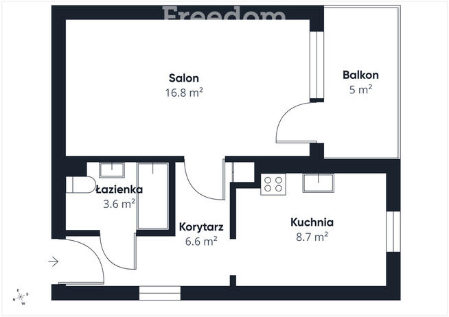 Kawalerka z dużą loggią-Zatorze-ul. Puszkina