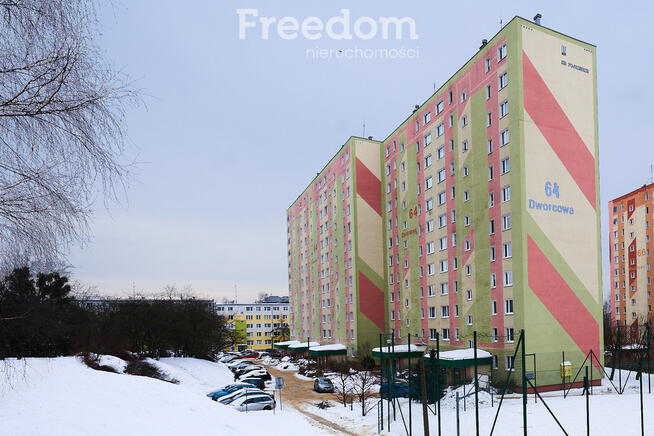 Wygodne mieszkanie dwupokojowe.