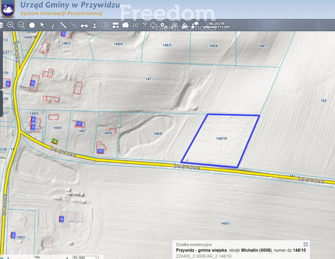 Działka z WZ pod siedlisko z kawałkiem lasu !