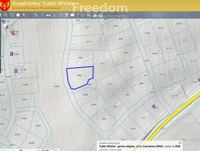 Urocza działka budowlana na wzniesieniu !