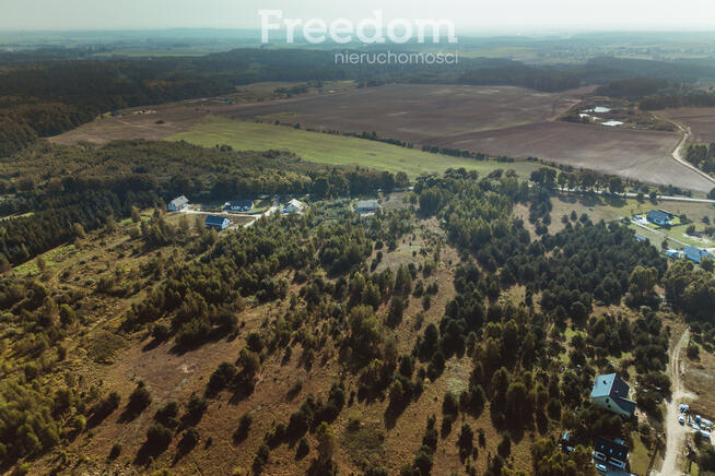 Urocza działka budowlana na wzniesieniu !