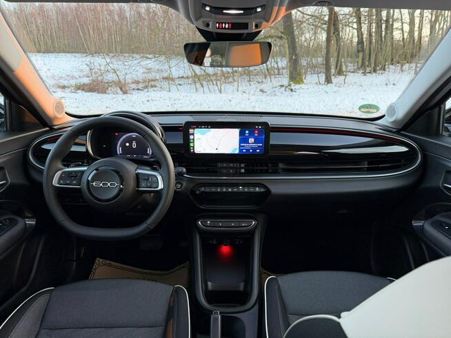 Fiat 600 1.2 Turbo Hybrid 110KM eDCT ICON+PAK Komfort, Zimowy, Styl|F VAT 23%