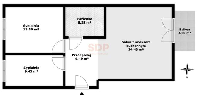 Mieszkanie Wrocław Krzyki, Klecina, Zabrodzka