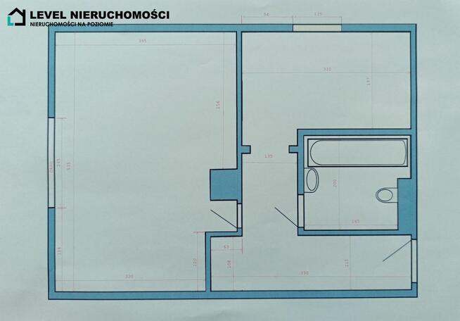 Gotowa kawalerka na parterze