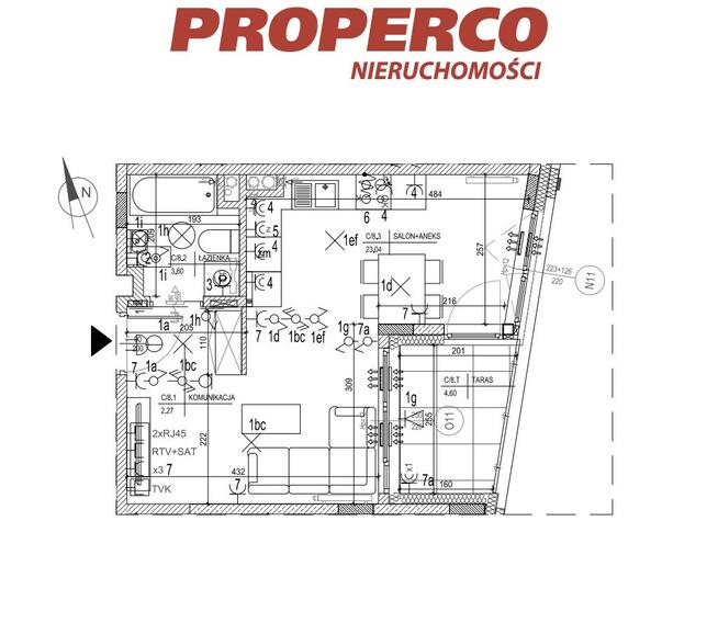 Mieszkanie Kielce Szydłówek, Klonowa