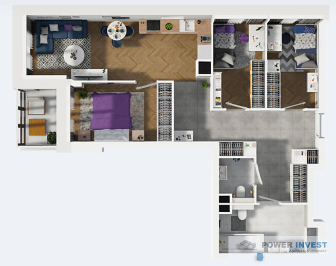 Jasne, 4-pokojowe z loggia na Starym Podgórzu