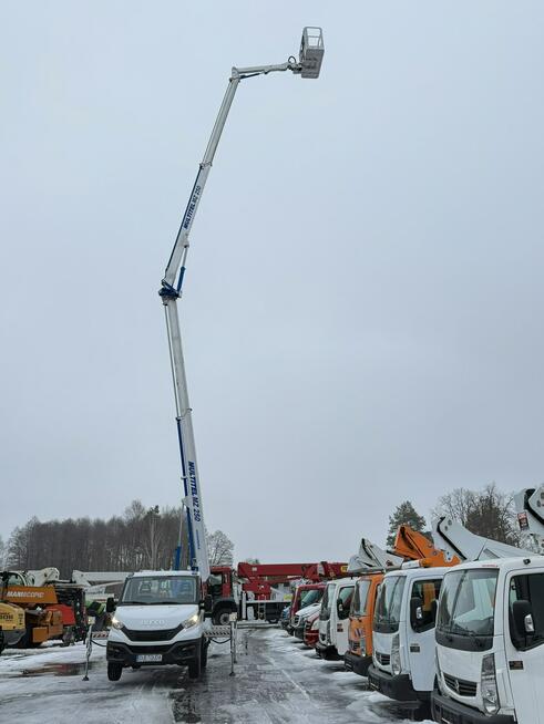 Iveco Daily 35S14 Podnośnik Koszowy Multitel MZ 250 Zwyżka UDT MX Versalift Ruthmann P7