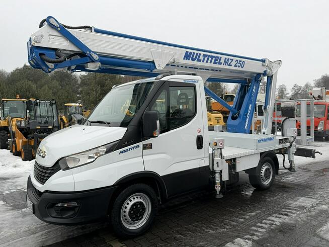 Iveco Daily 35S14 Podnośnik Koszowy Multitel MZ 250 Zwyżka UDT MX Versalift Ruthmann P7