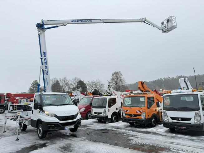 Iveco Daily 35S14 Podnośnik Koszowy Multitel MZ 250 Zwyżka UDT MX Versalift Ruthmann P7