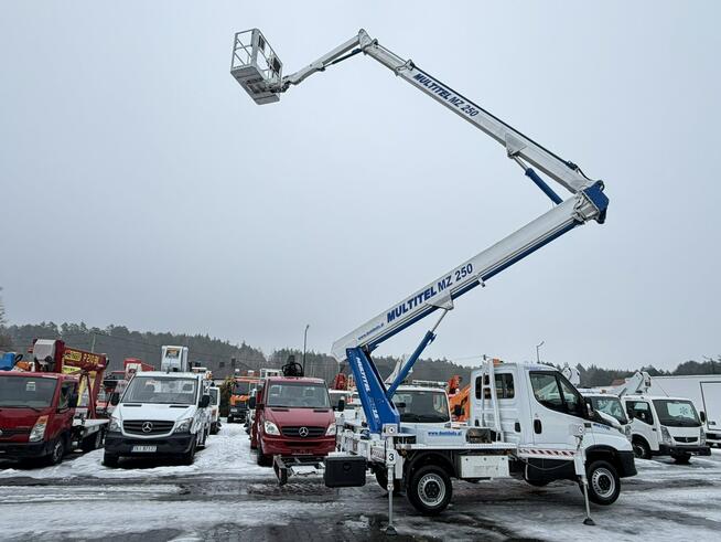 Iveco Daily 35S14 Podnośnik Koszowy Multitel MZ 250 Zwyżka UDT MX Versalift Ruthmann P7