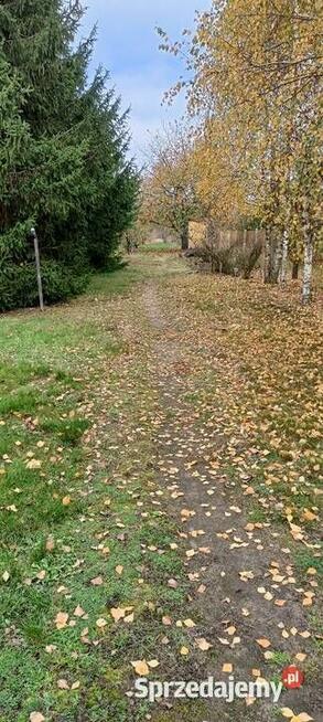 Działka rekreacyjna z domkiem letniskowym