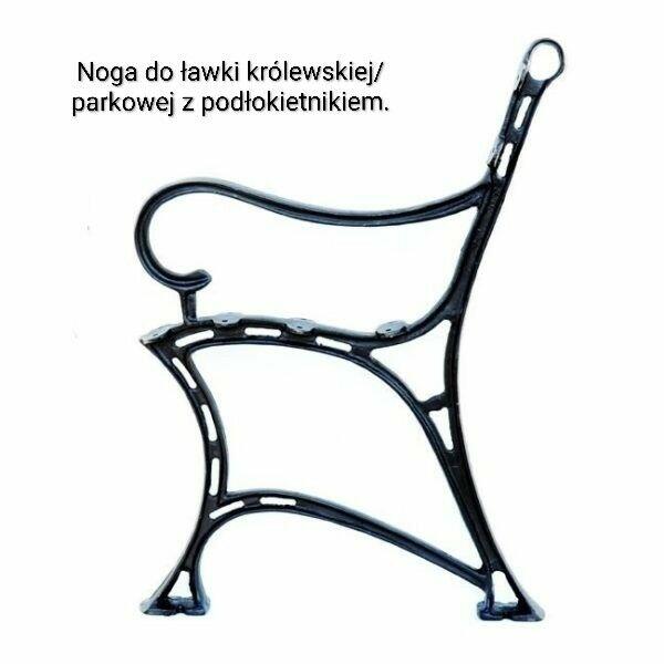 Nogi żeliwne do ławki stołu deska ławkowa kociołek żeliwny