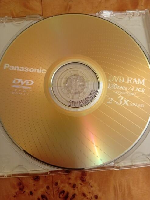 Płyty DVD RAM Panasonic 120 min Nowe