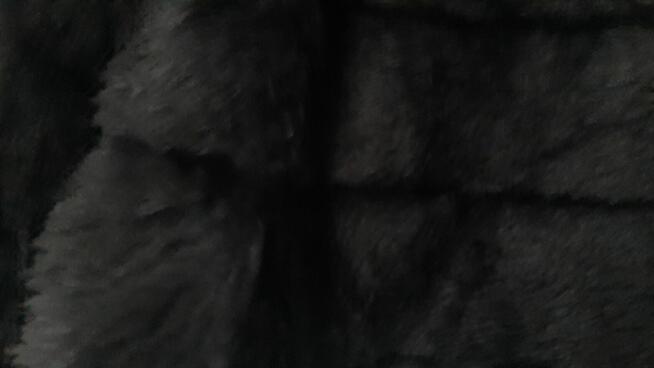 Czarne futerko Terranova rozm S/M