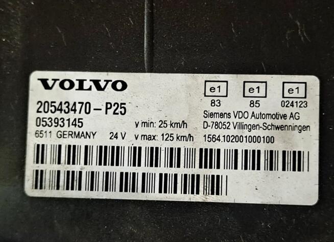 20543470-P25 20543470-P27 Licznik ZEGAR VOLVO VDO FH FM