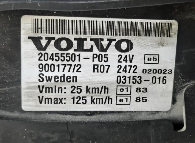 20455501-P05 Licznik ZEGAR VOLVO VDO FH FM