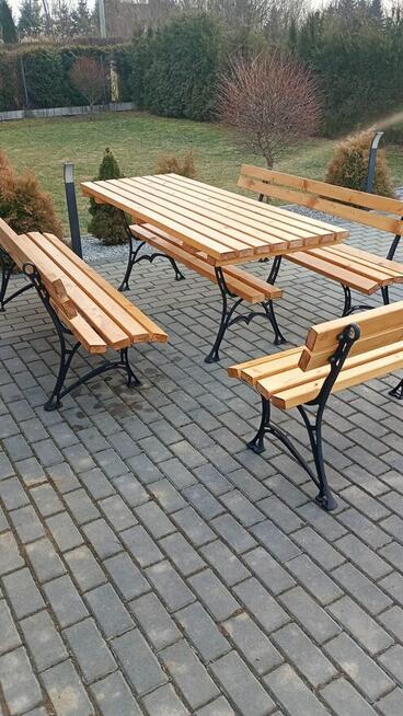 Nogi żeliwne do ławki stołu deska ławkowa kociołek żeliwny