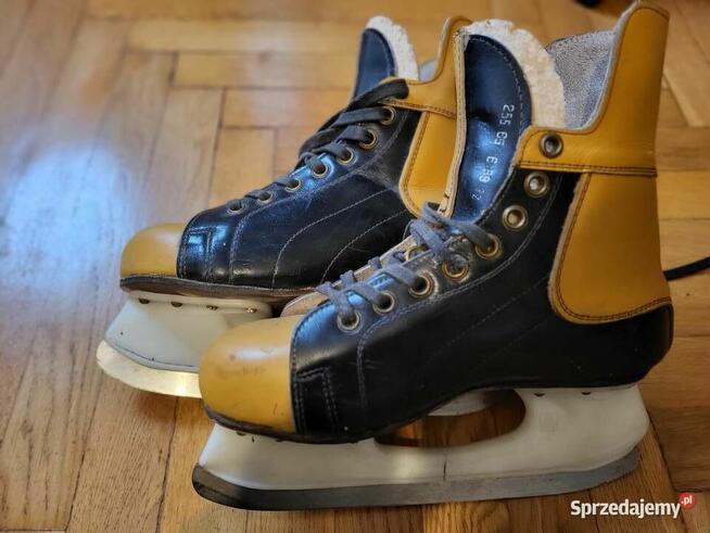 Łyżwy hokejowe (40) dł. wkładki 25,5 cm - Real foto