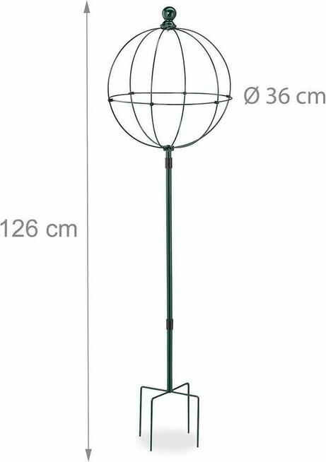 Pergola Ogrodowa do roślin róży Kula do ogrodu Podpórka