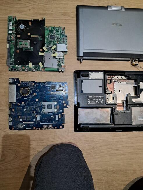 Rozne czesci na sprzedaz tanio z laptopow ramy matryce itd