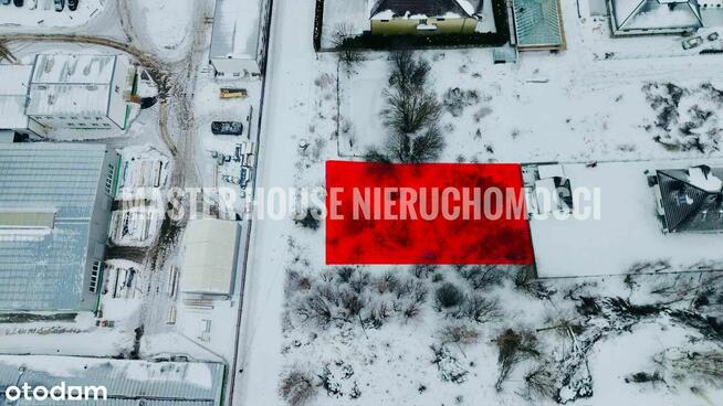 Działka budowlana 1147 m² Jacentów, gmina Sadowie