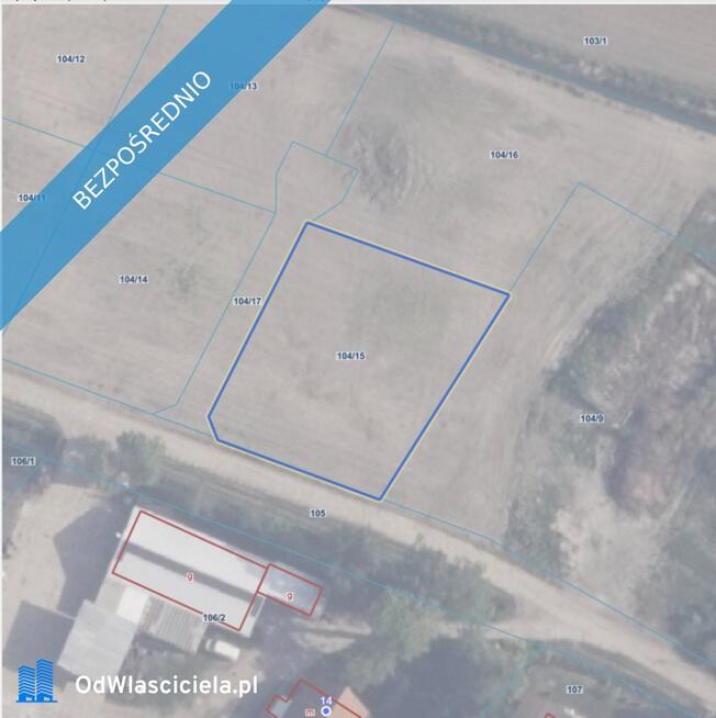 Działki budowlane 20 minut od Gdańska Szybki dojazd S7 od 1222 m²