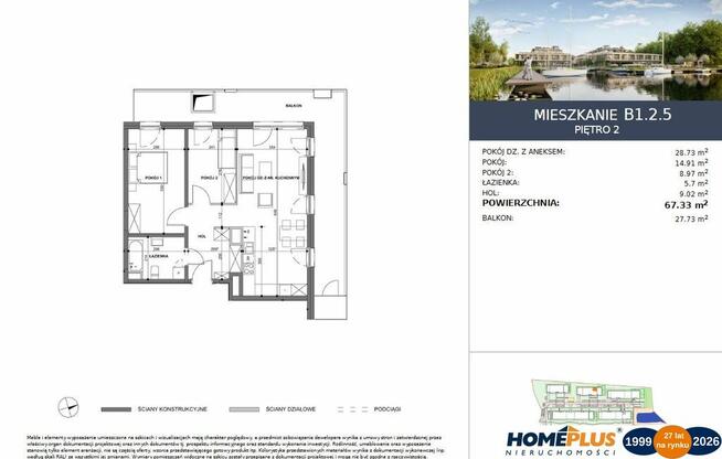 0%, Apartament nad J.Dąbie, osiedle z mariną