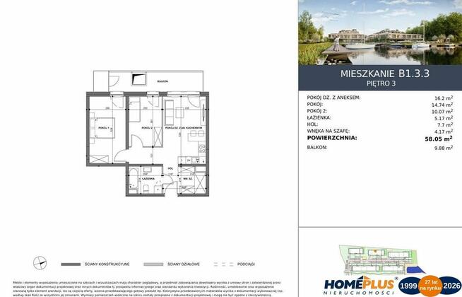 0%, Apartament nad J.Dąbie, osiedle z mariną