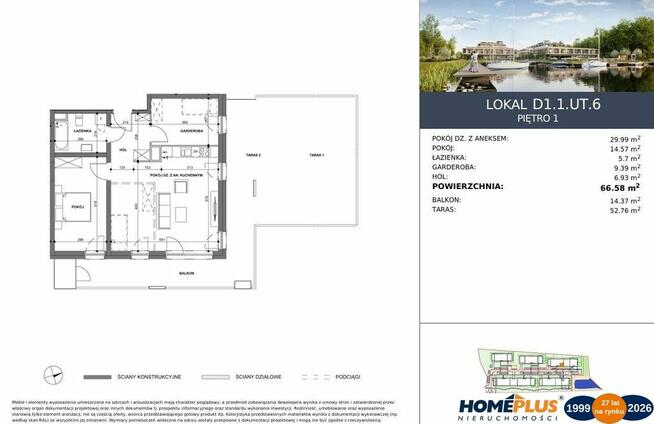 0%, Apartament nad J.Dąbie, osiedle z mariną