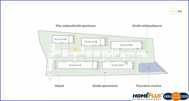 0%, Apartament nad J.Dąbie, osiedle z mariną