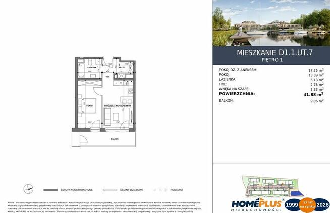 0%, Apartament nad J.Dąbie, osiedle z mariną